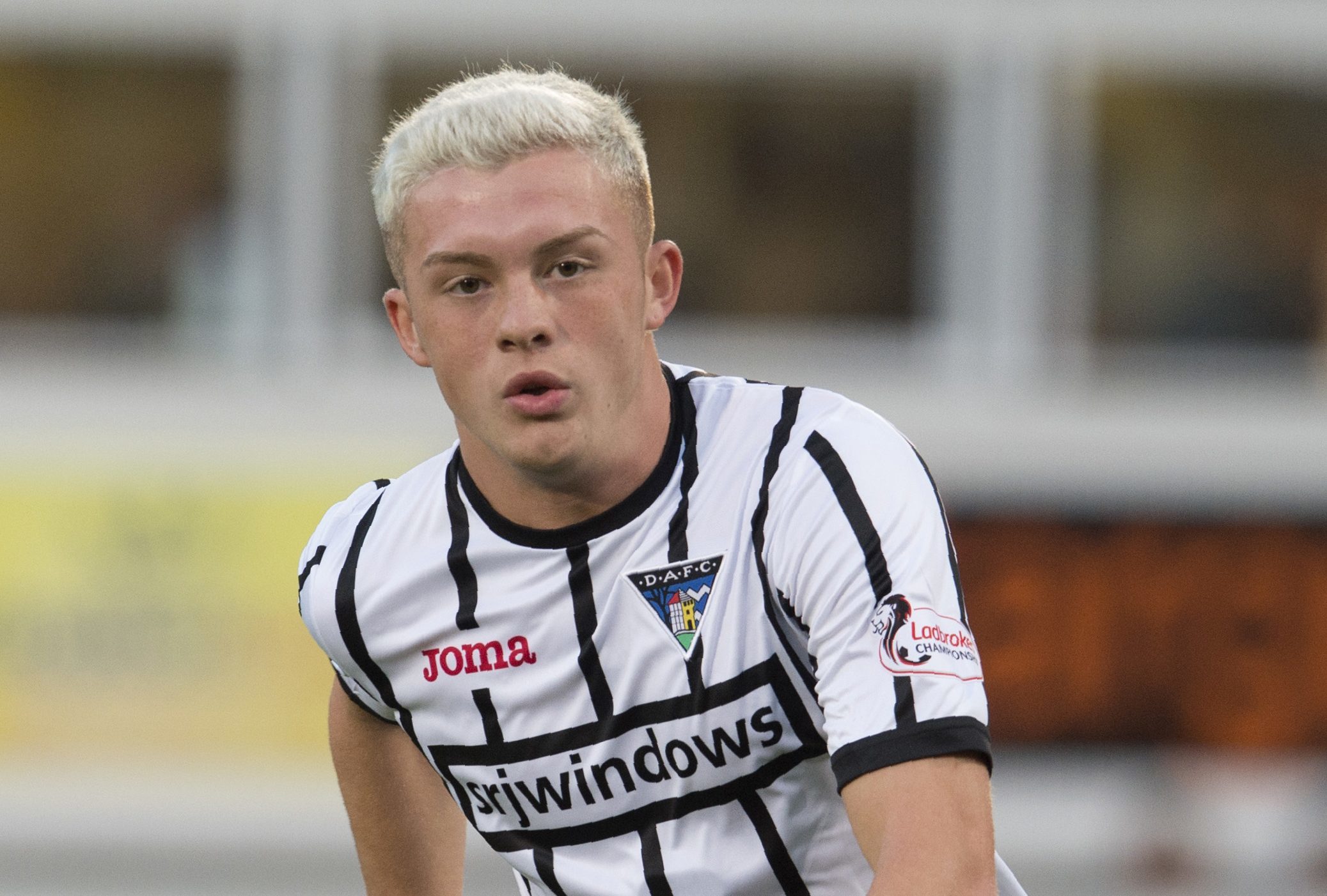 Callum Smith during his time at Dunfermline. Image: SNS.