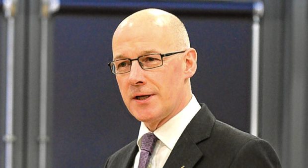 Education Secretary John Swinney.