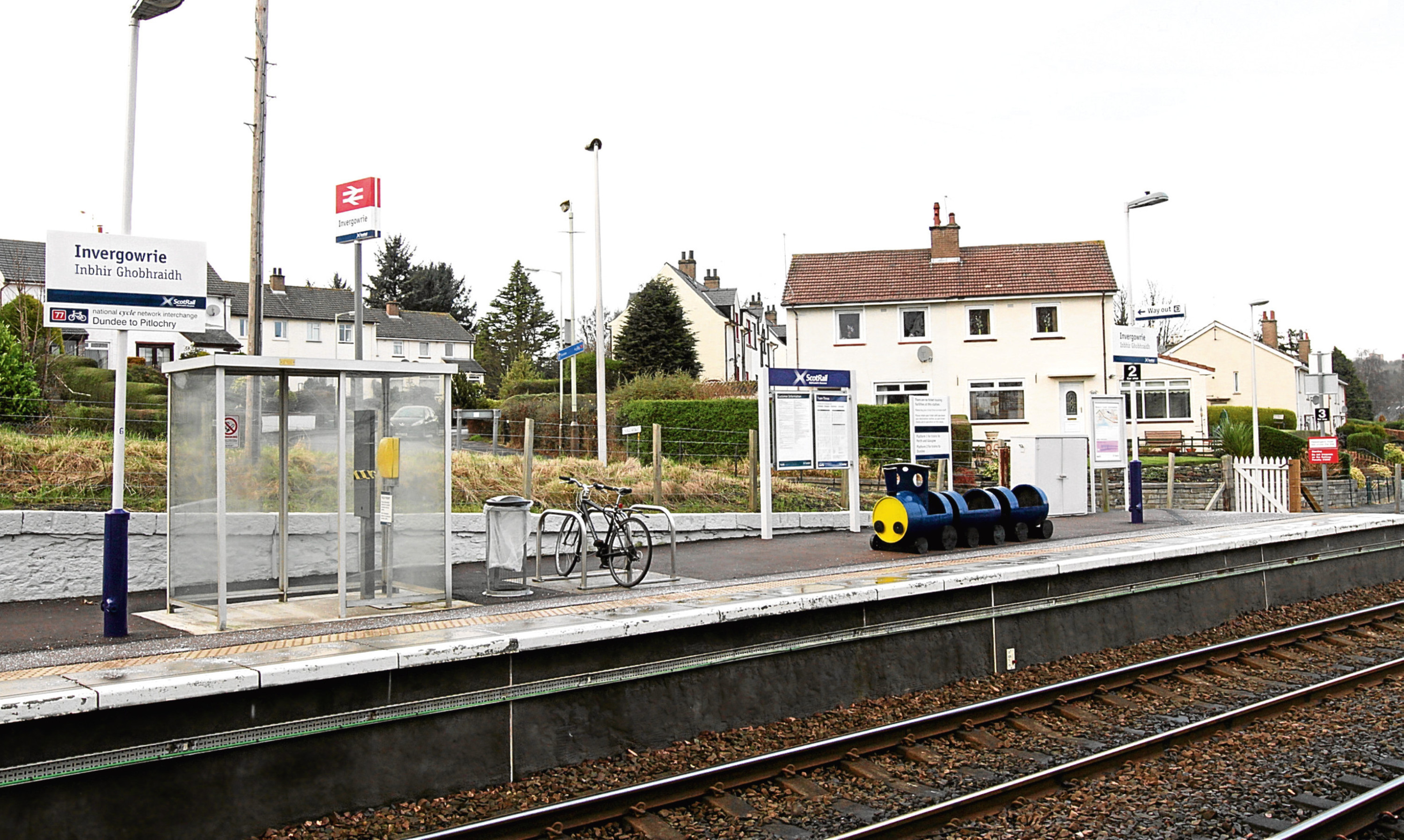 Invergowrie railway station is subject to a relocation proposal.