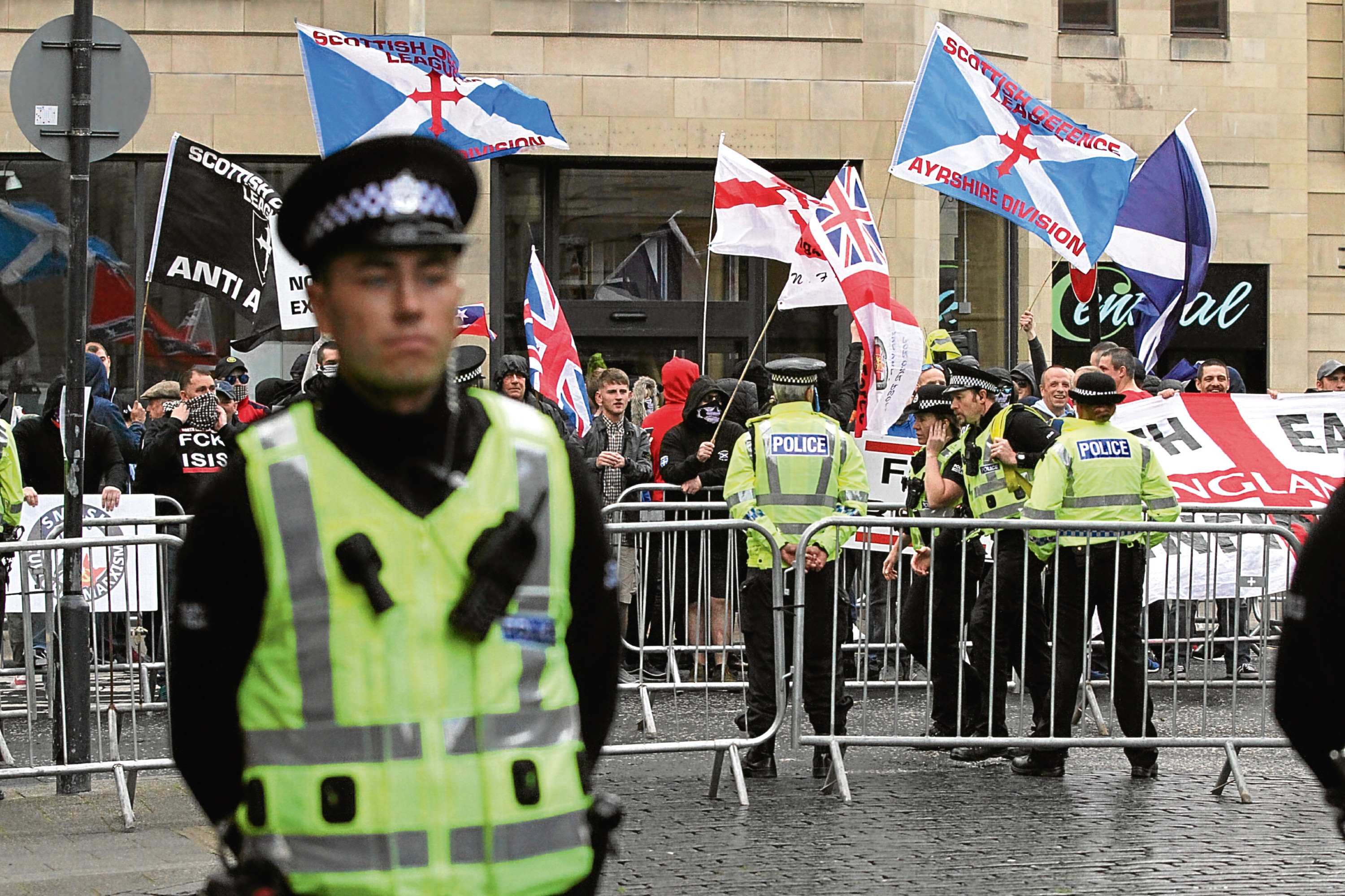 SDL protesters in Perth.