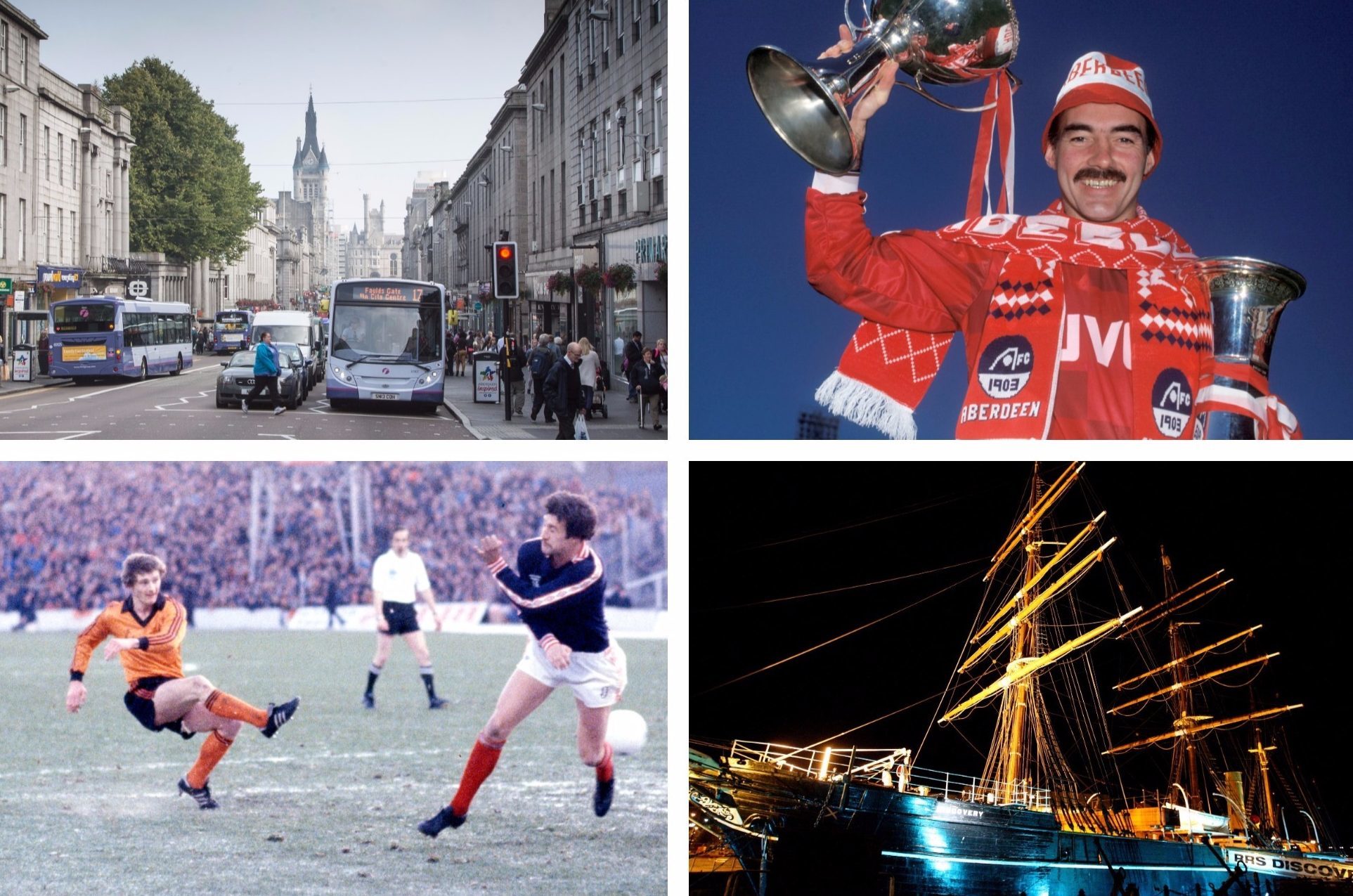 Union Street, Willie Miller, a Dundee Derby in days gone by and the RRS Discovery.