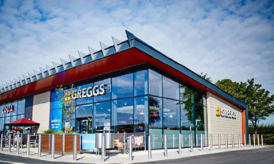 An illustrative Greggs outlet