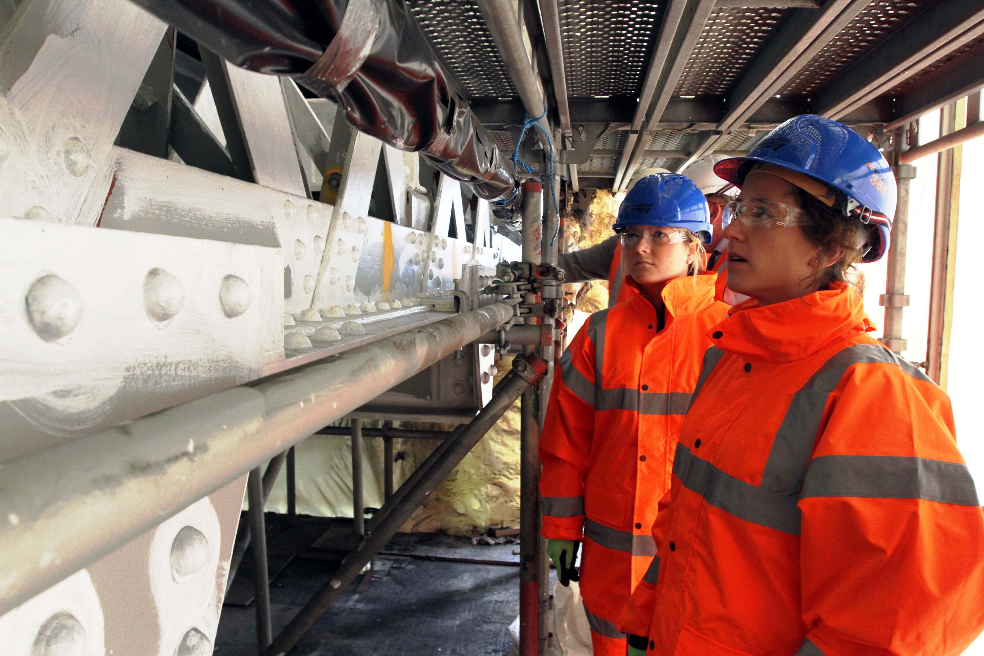 Work is under way on Montrose Viaduct