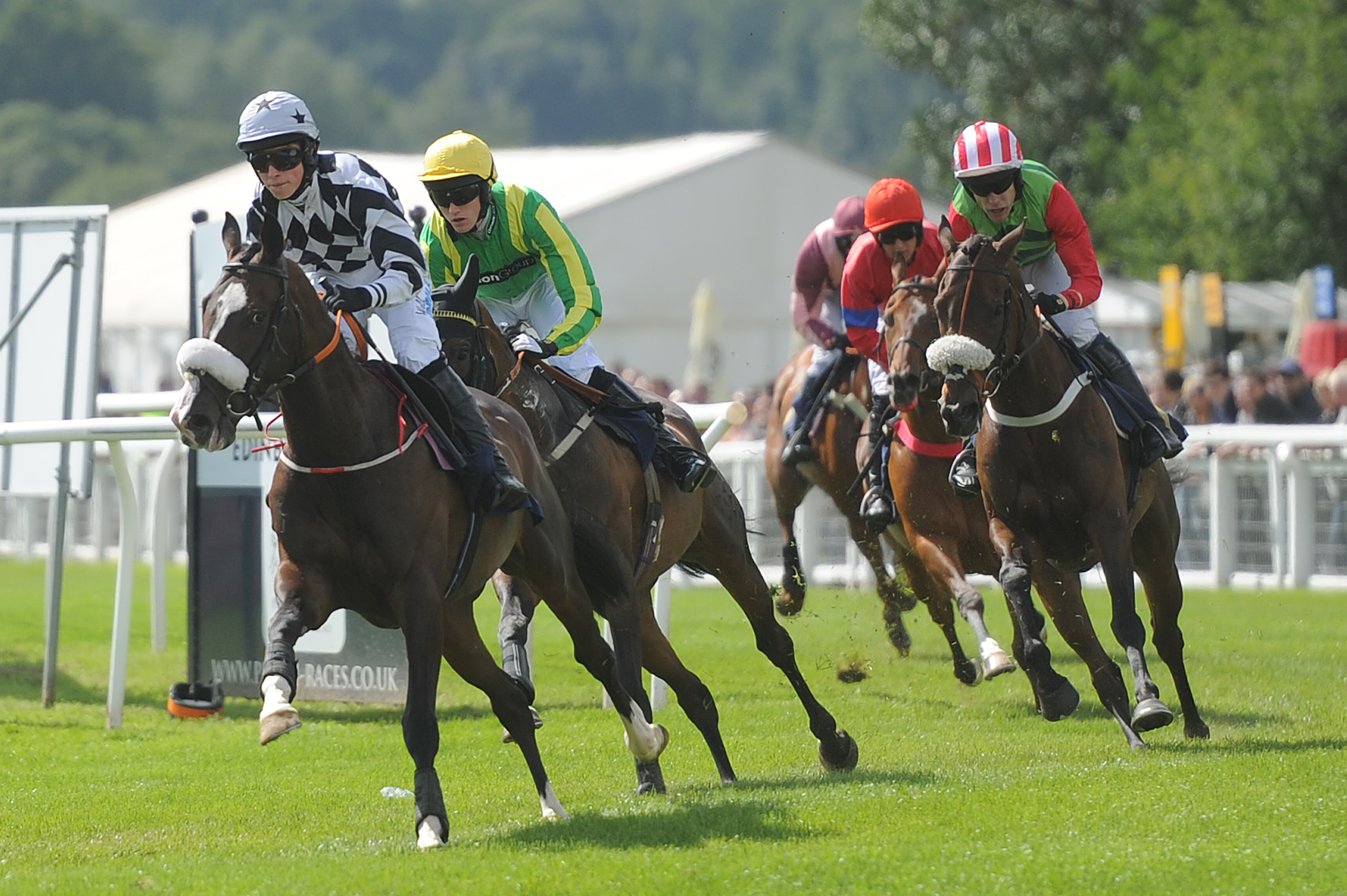 Action from Perth races.