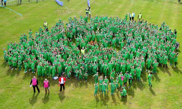 The Kirrie Relay Peter pan record in 2017.