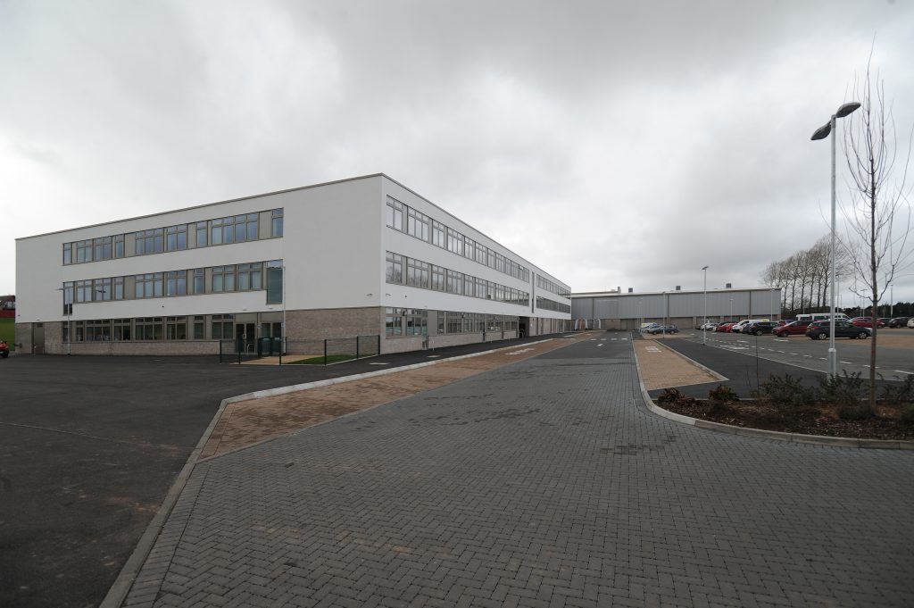 Lochside Leisure Centre demolition 