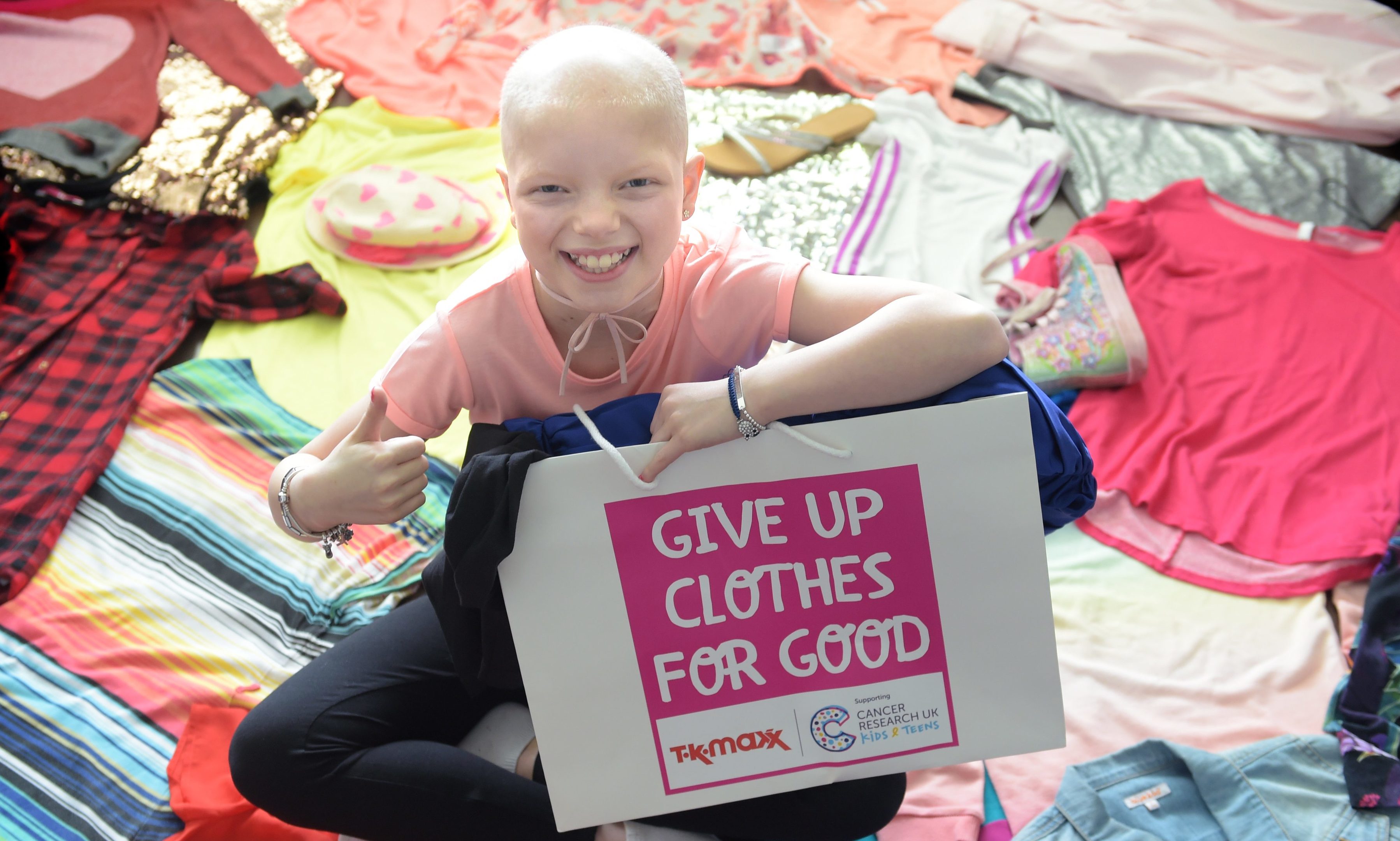 Lily Douglas will front the new Give Up Clothes for Good campaign