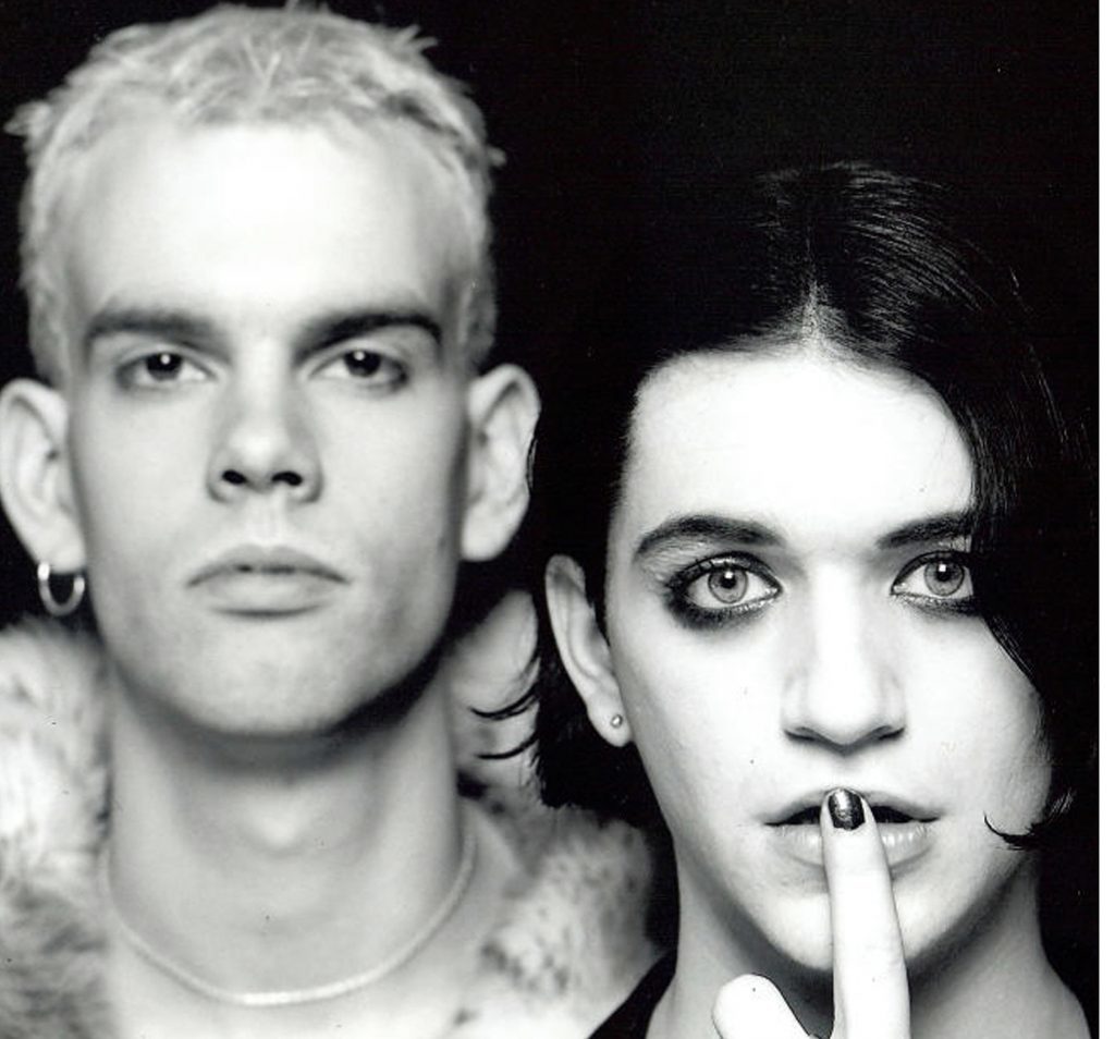 Stefan Olsdal and Brian Molko of Placebo