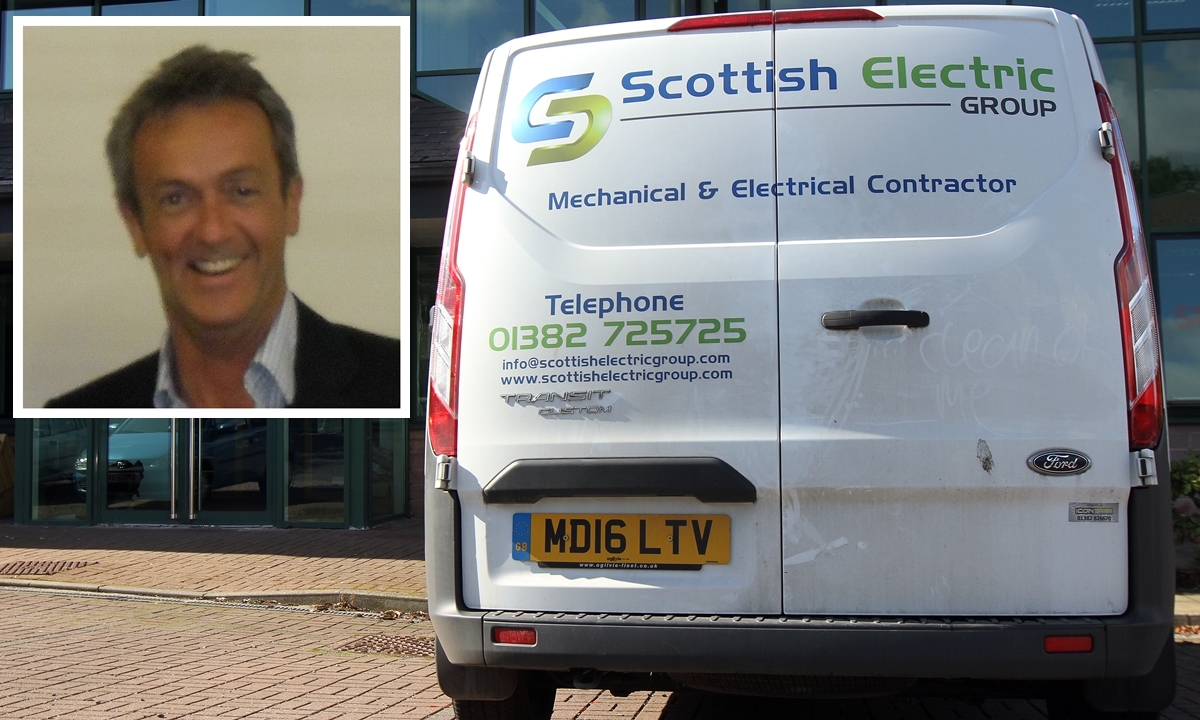 Thomas John Stodart was the owner of Scottish Electric Group, which has collapsed with the loss of 99 jobs.