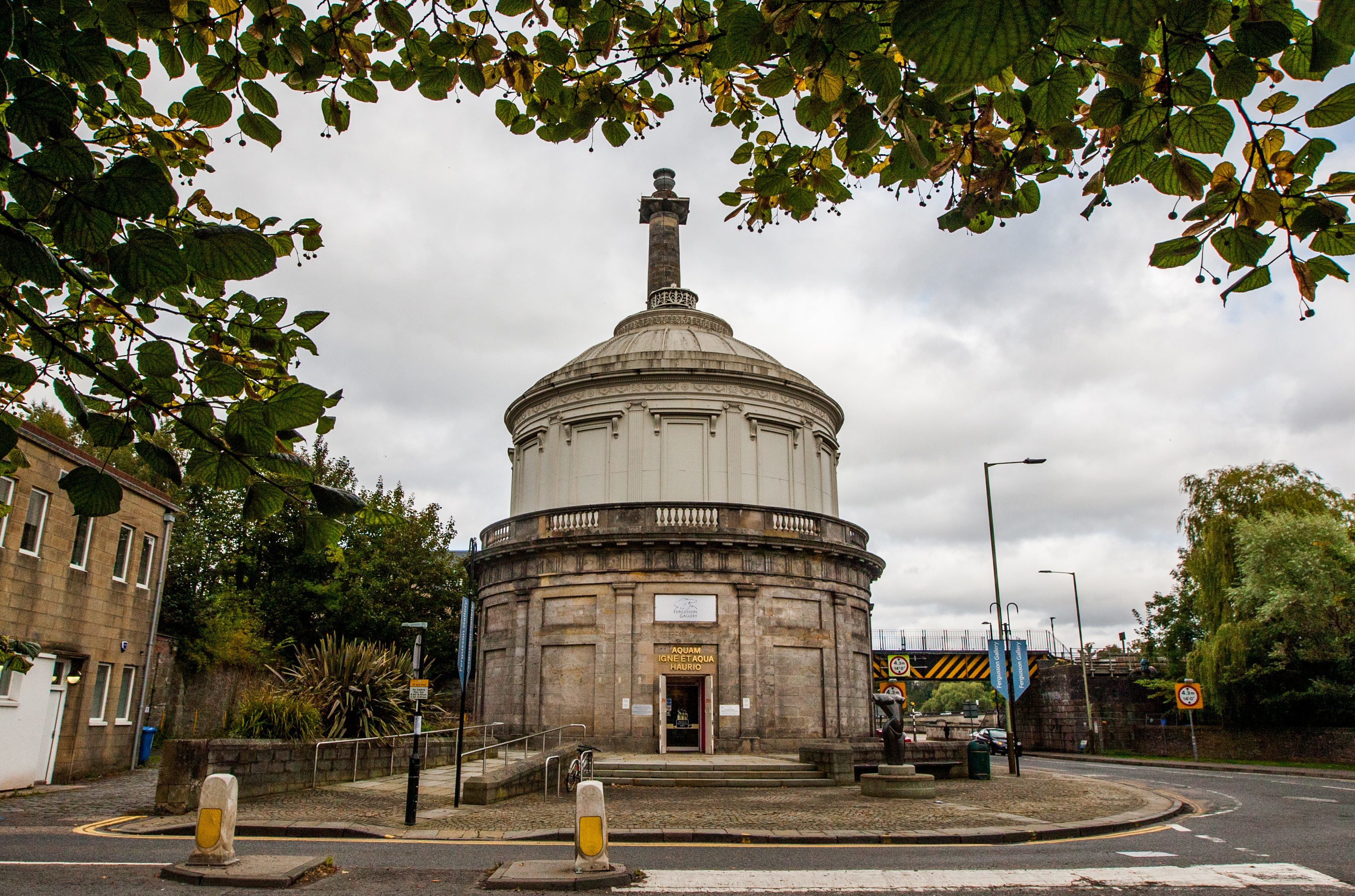 The Fergusson Gallery at the corner of Tay Street and Marshall Place.