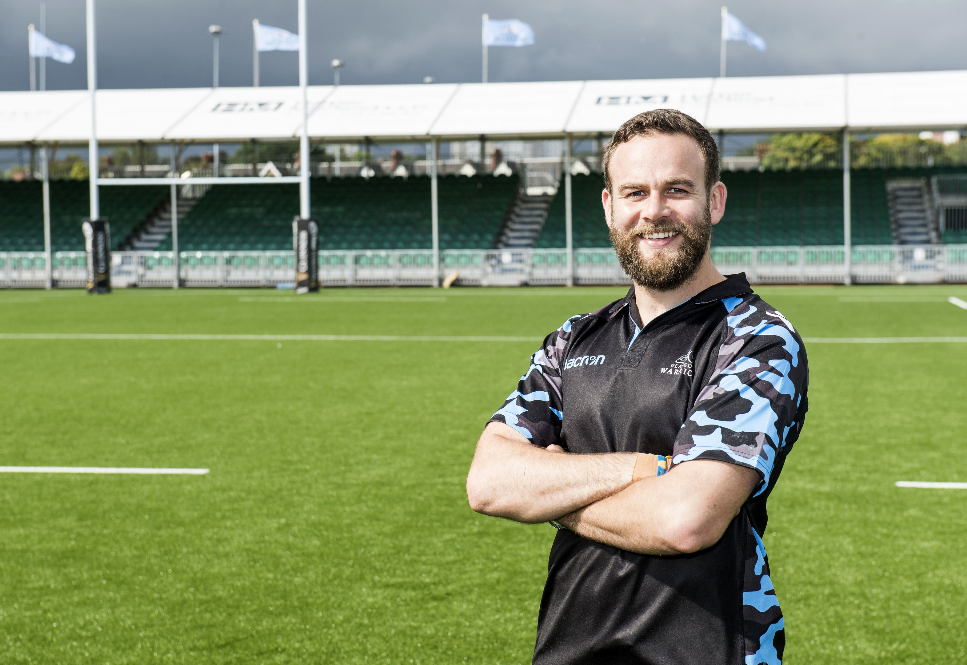 Glasgow Warriors' Ruaridh Jackson.