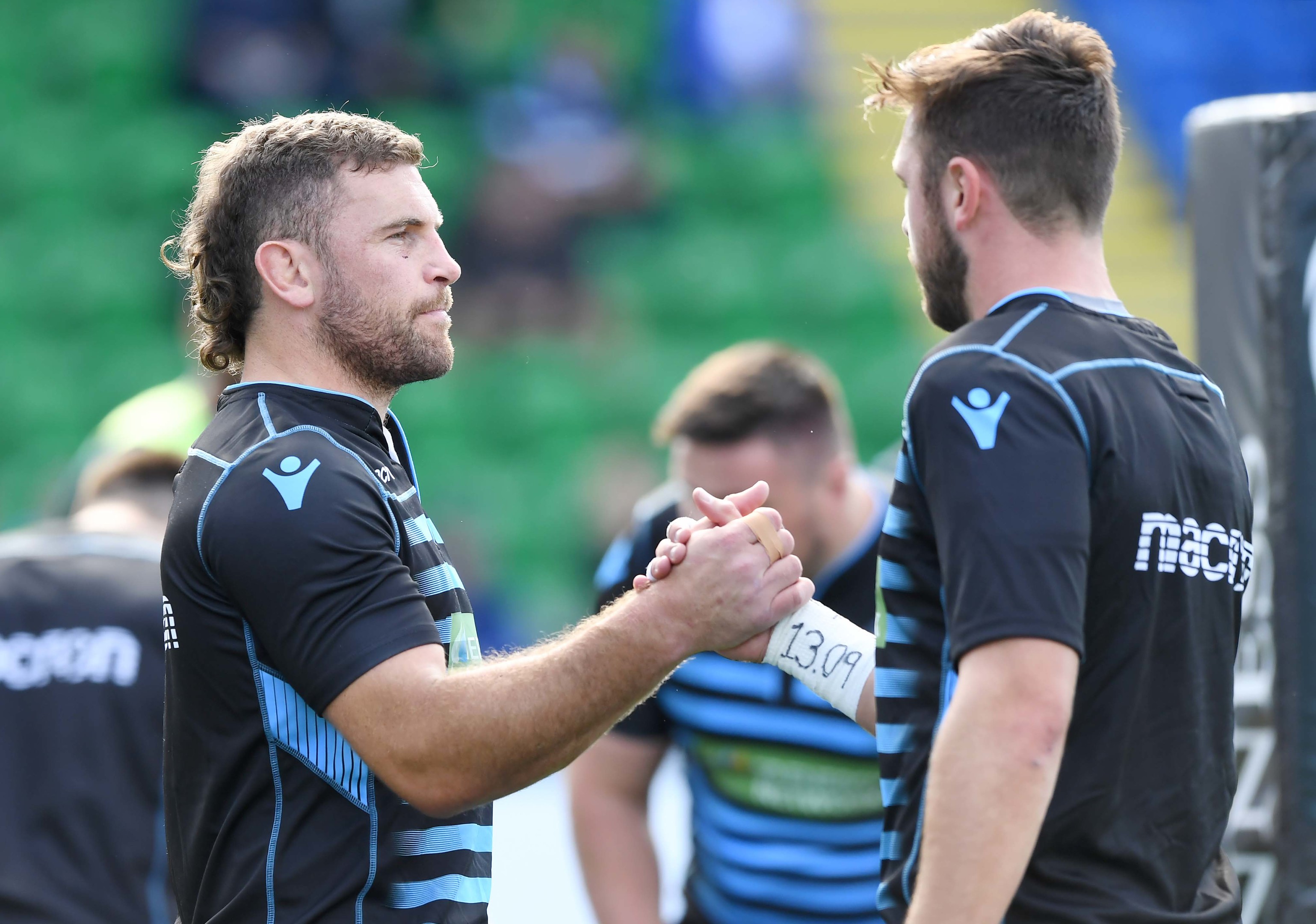 Callum Gibbins and Ryan Wilson shared captaincy duties for Glasgow in recent years.