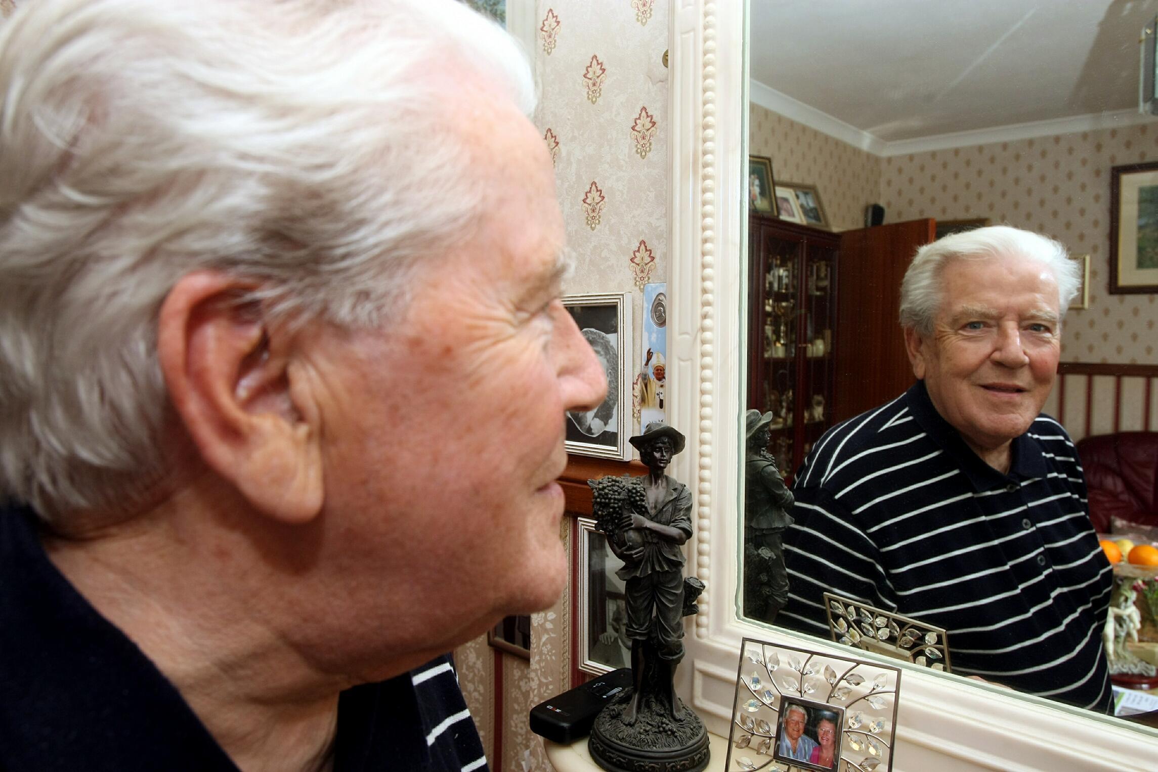 Chic Farquhar, pictured in 2011 reflecting on his life in politics.