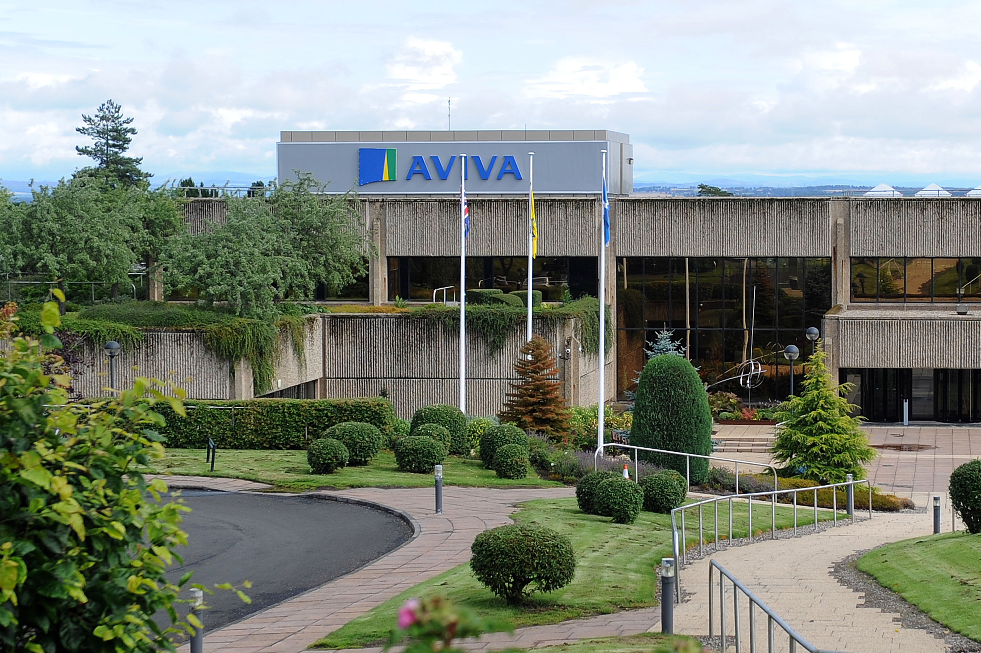 The Aviva offices at Pitheavlis, Perth