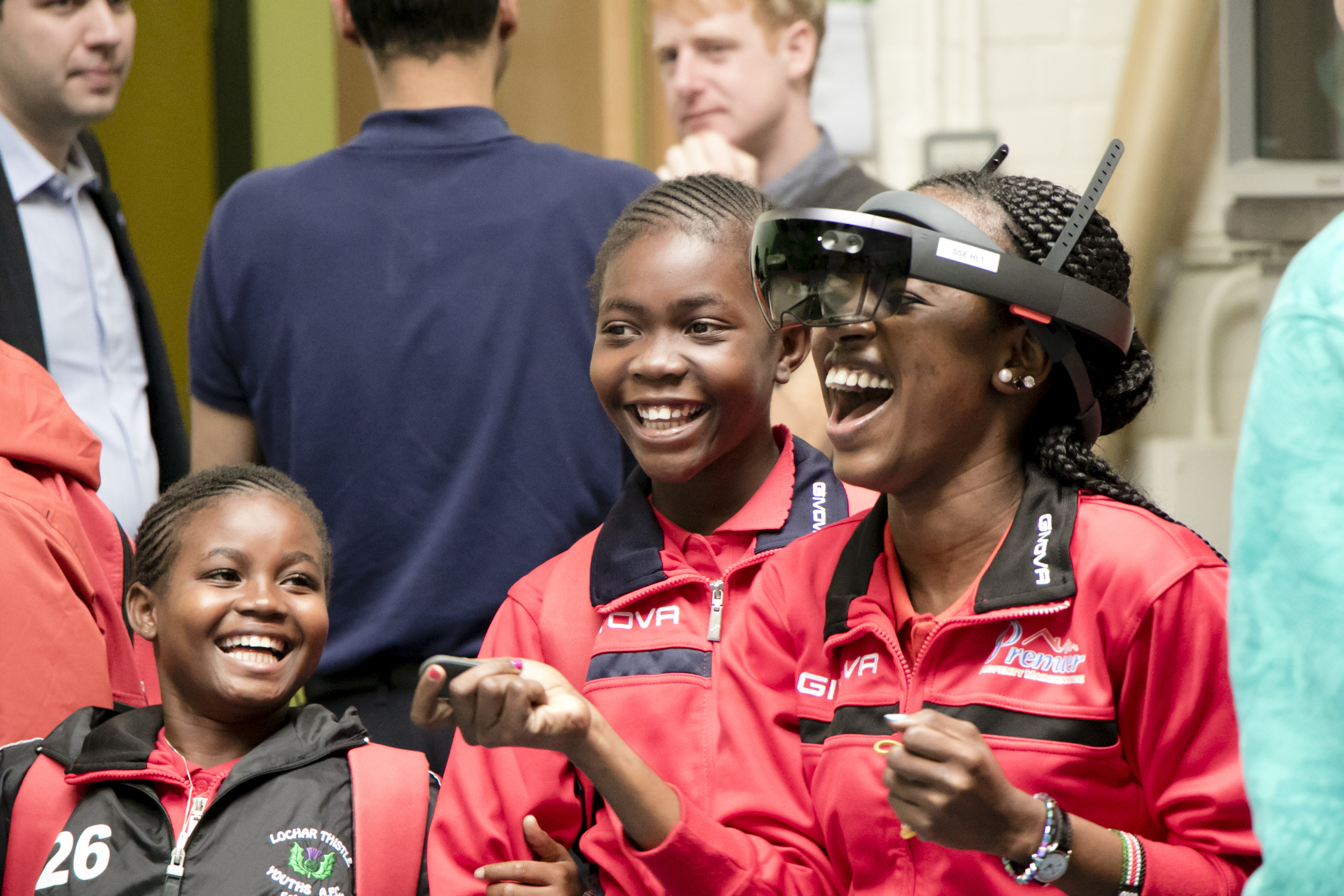 The Singing Children of Africa visit Dundee University