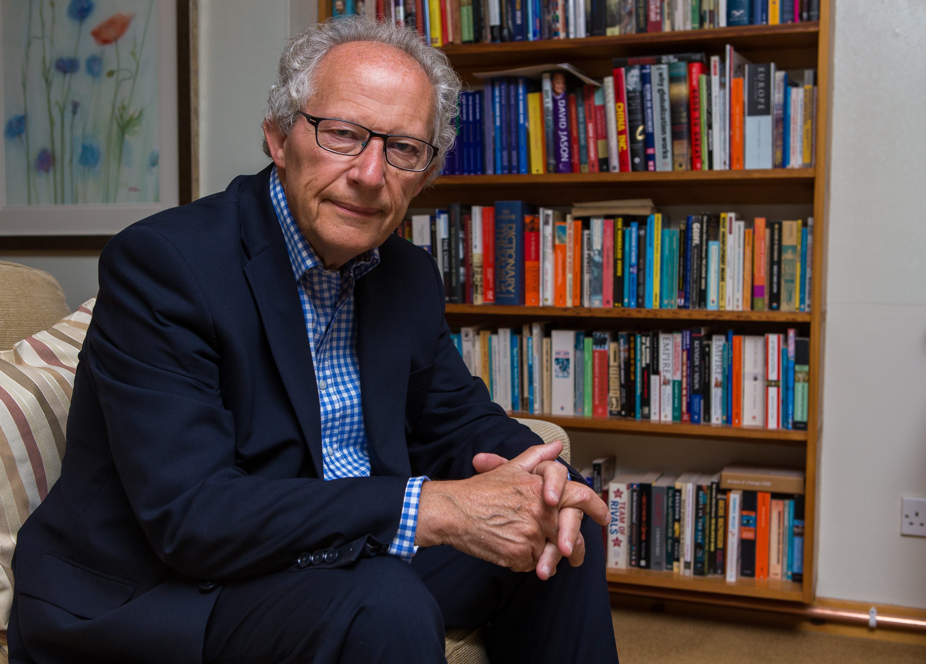 Former Scottish Labour leader Henry McLeish at home in Fife
