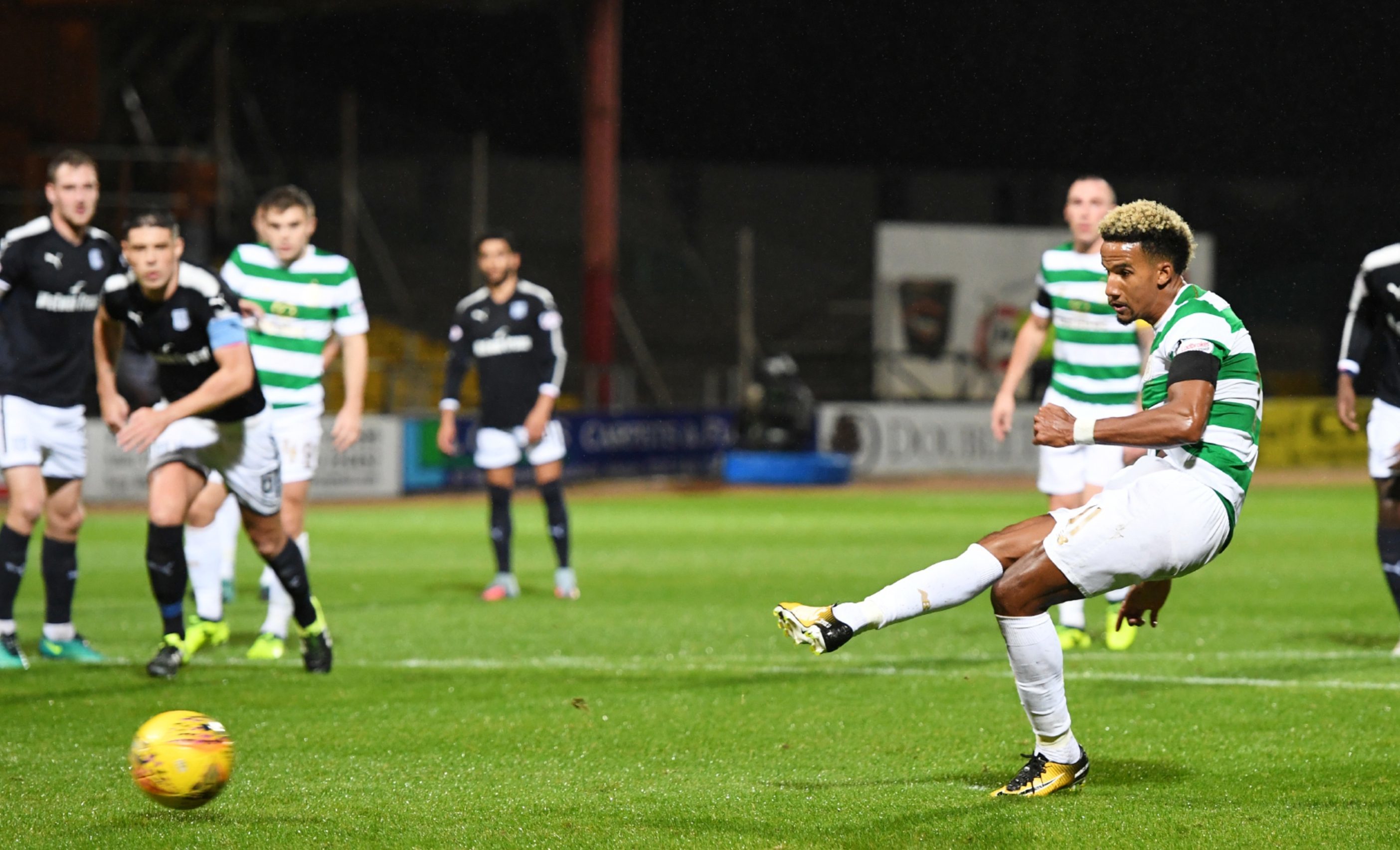 Scott Sinclair opens the scoring from the spot.