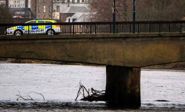 The Queen's Bridge in Perth.