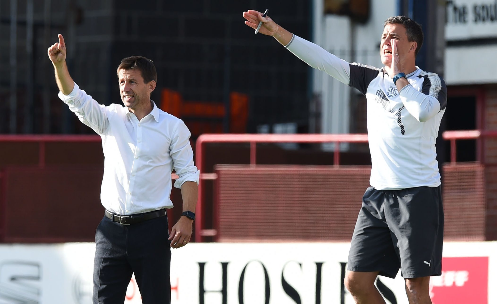 Neil McCann (left) and Graham Gartland.