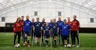 Tommy and his teammates took part in Scotland's first amputee football match.