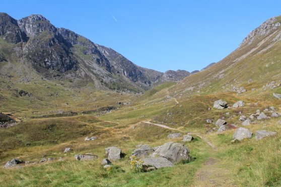 The Angus glens.