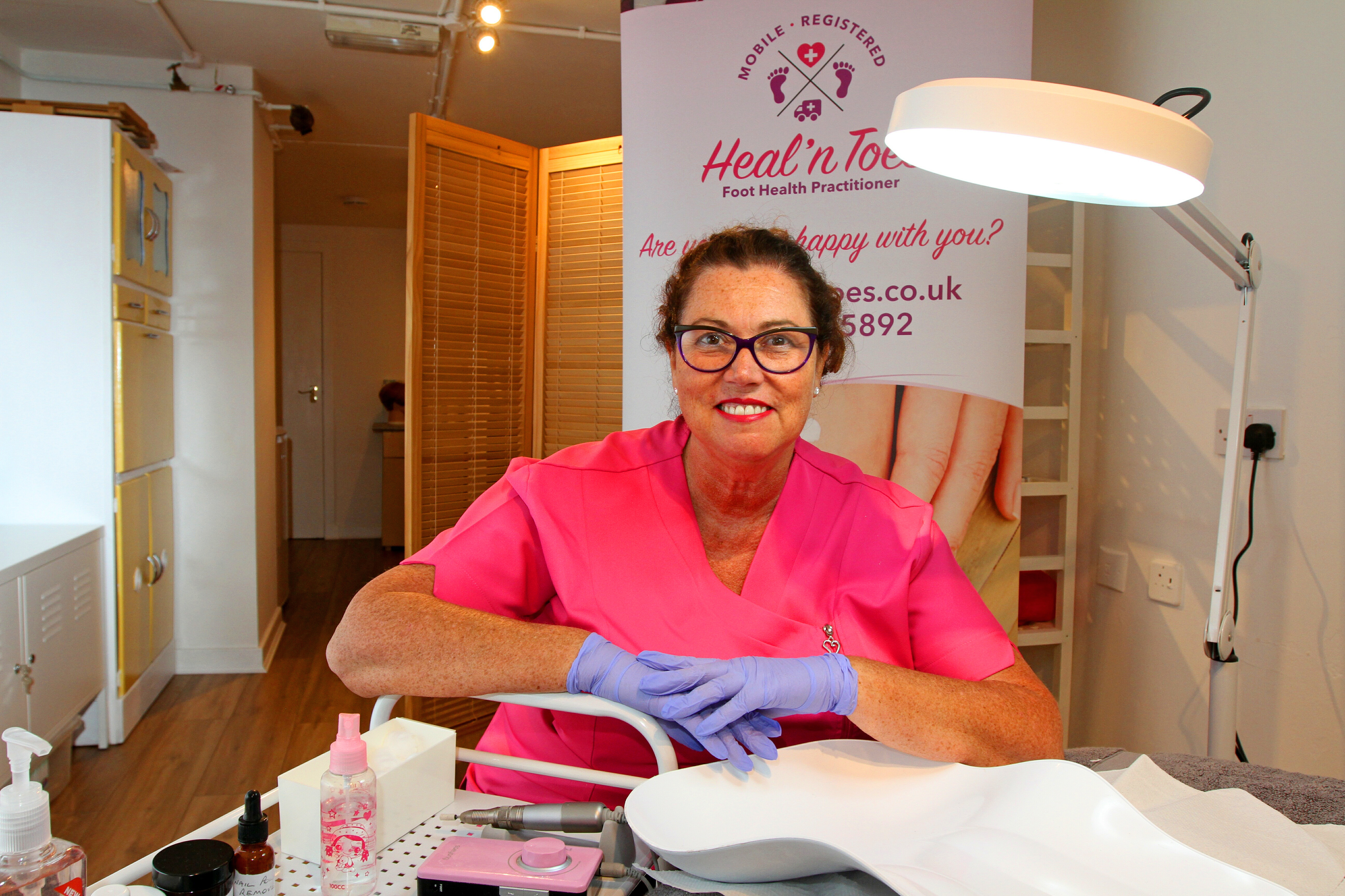 Elaine Woods has set up a podiatry service which will care for homeless and vulnerable people in the city, free of charge.