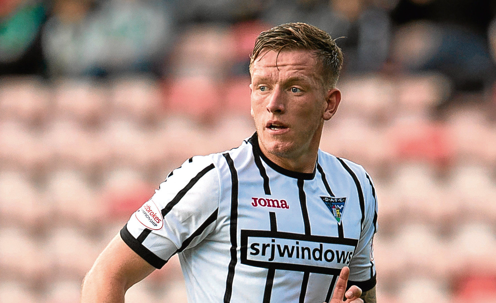 Lee Ashcroft joined Dundee this summer on two-year deal.