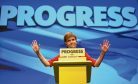 Nicola Sturgeon at the SNP conference in October.