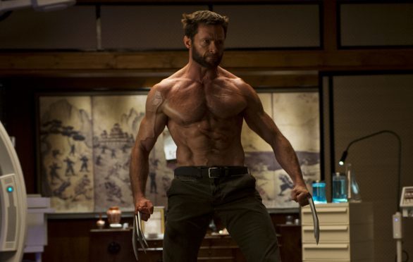 High Jackman as Wolverine.