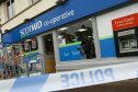 Scotmid on Invergowrie Main Street, which has been broken into again.