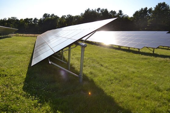 Solar panels could well become a familiar sight across the fields of Fife.