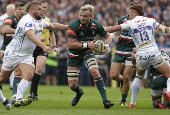 Luke Hamilton of Leicester Tigers was capped at U-20 level for Wales but has committed to Scotland.