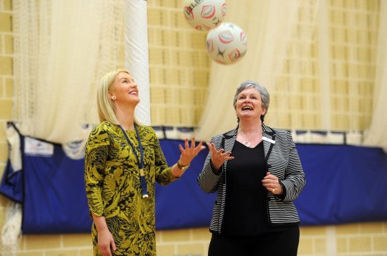 Left to right,  Claire Nelson and Margaret Cook.