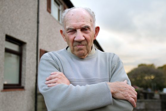 Dundee granddad Charles White, 84, issued a warning after turning away a group of bogus workmen