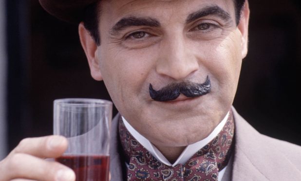 Poirot knew how to travel in style.