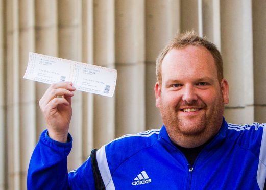 Greg Page from Dundee is surprising his wife Zee with tickets to Gary Barlow.