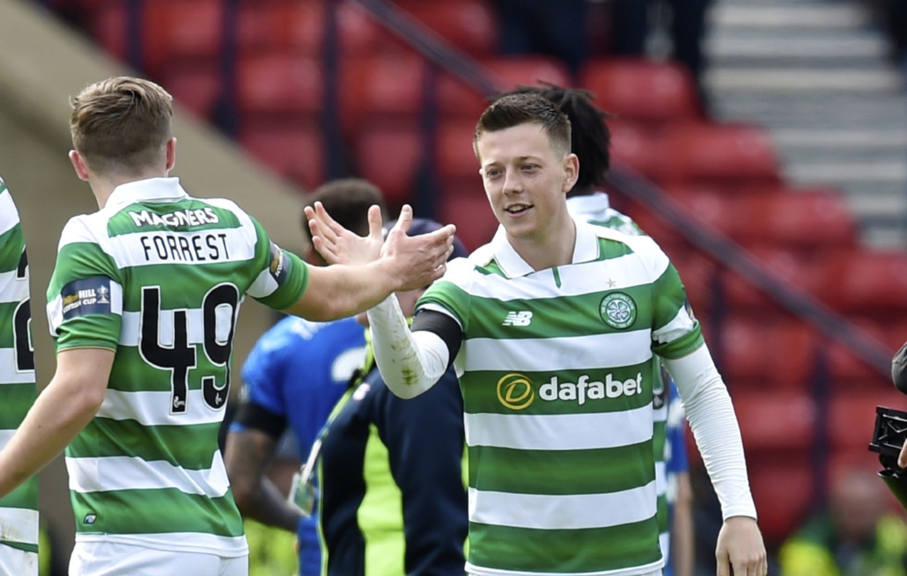 James Forrest and Callum McGregor.