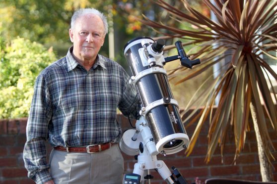 Dundee astronomer Ken Kennedy.