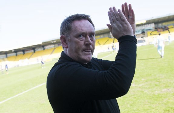 Livingston manager David Hopkin.