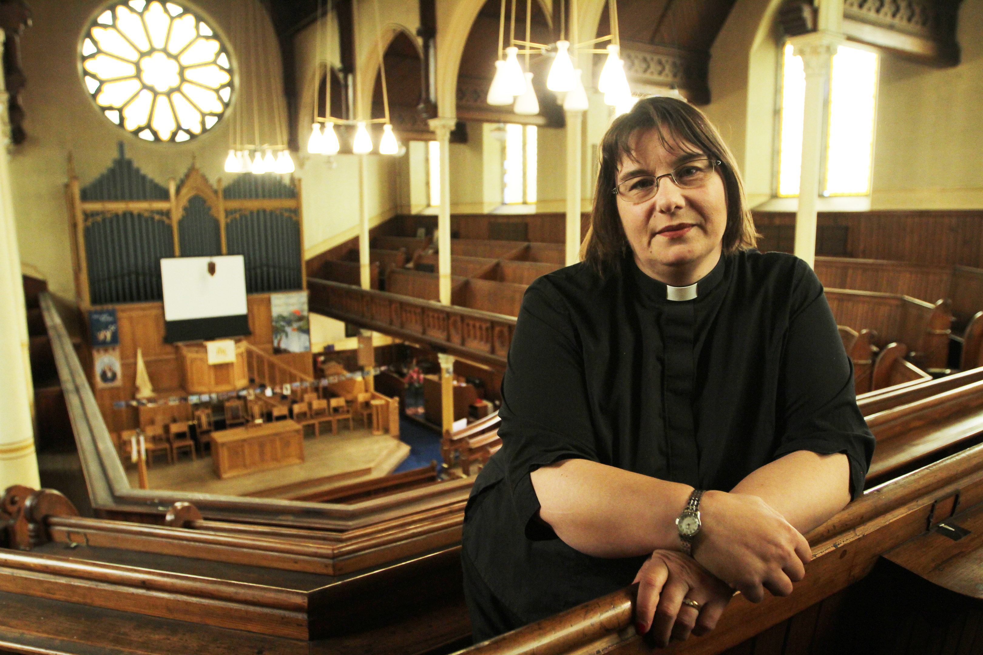 Rev Maggie Hunt wants to replace the crumbling building with a new community facility for all