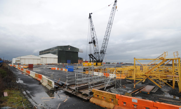 The BiFab yard at Methil.