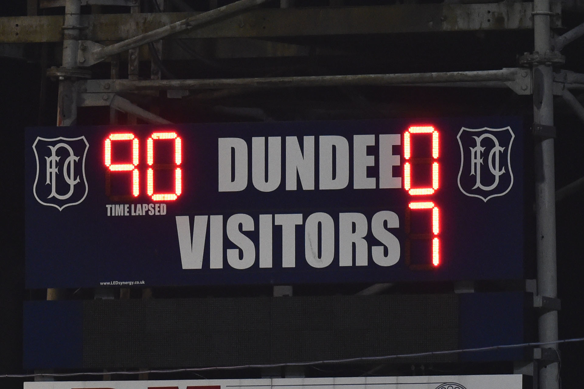 The thrashing by Aberdeen was one of the miserable Dens Park occasions of recent times.
