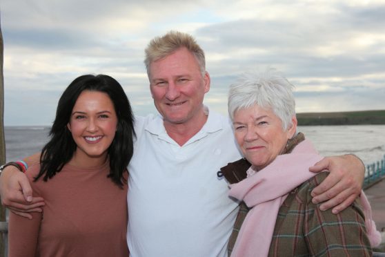 Emily Wood, Mark James and Alison Stedman.