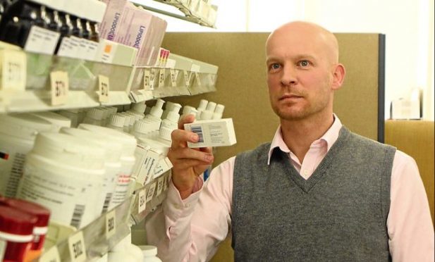 David Coulson, associate director of pharmacy at NHS Tayside