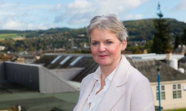 Perth and Kinross' newest councillor Audrey Coates