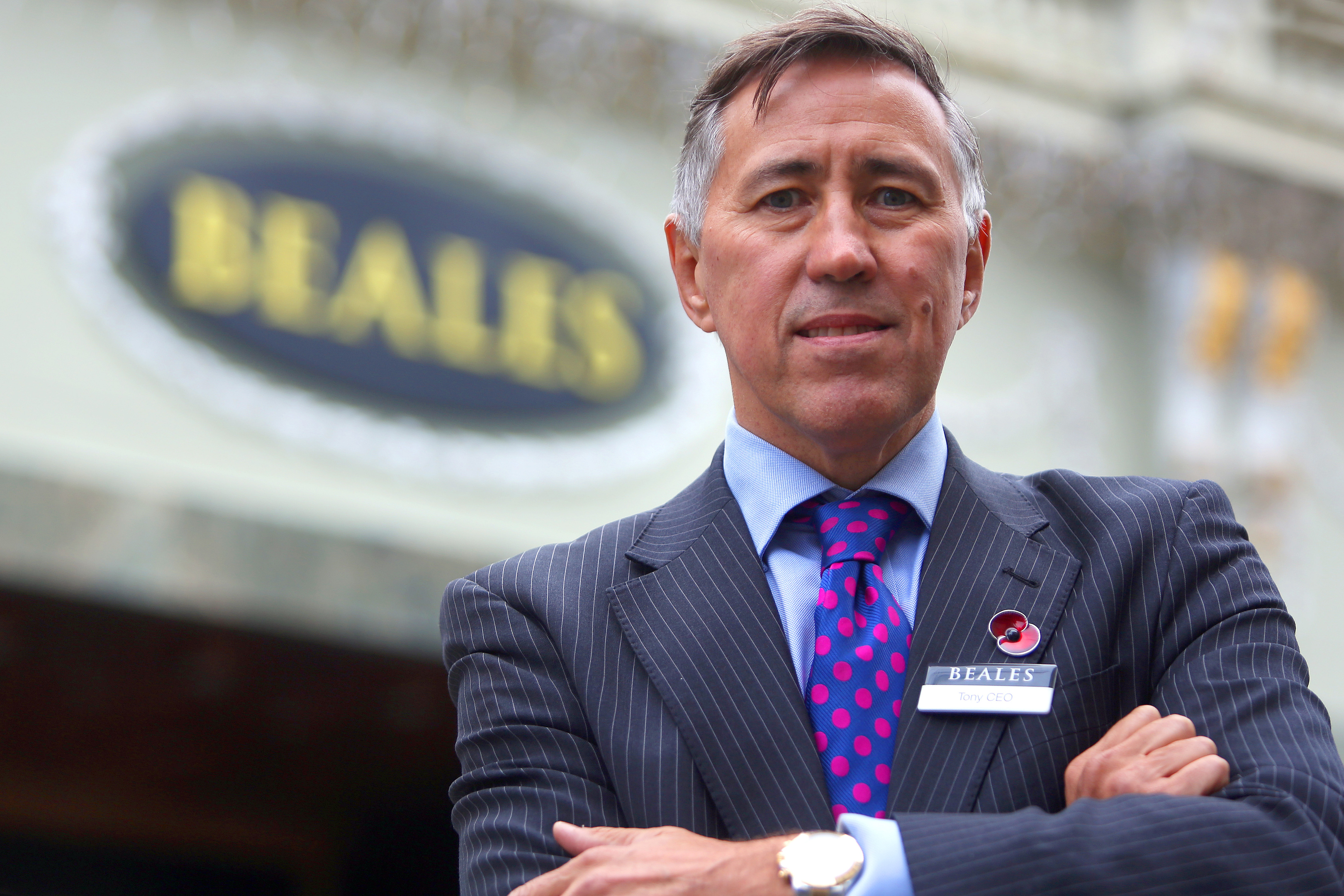 Tony Brown CEO of Beales in Perth, 2017.