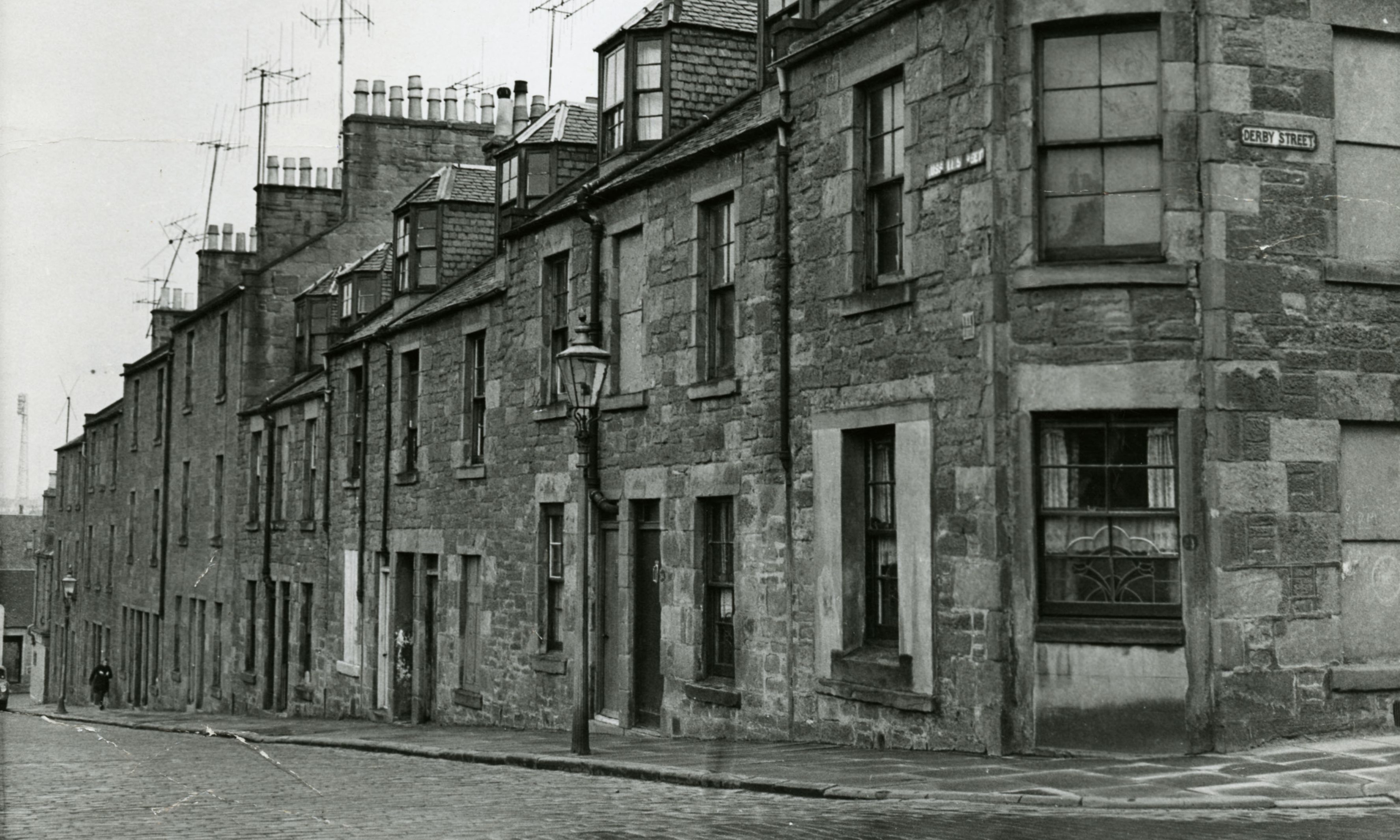 The former Russell Street in Dundee photographed in 1962.