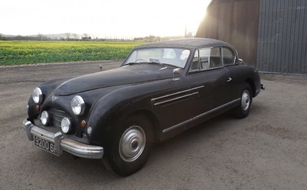 The 1957 Jensen Interceptor which will be sold at Errol.