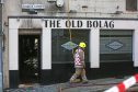 The Old Bolag in Brechin was badly damaged in a fire on Sunday morning