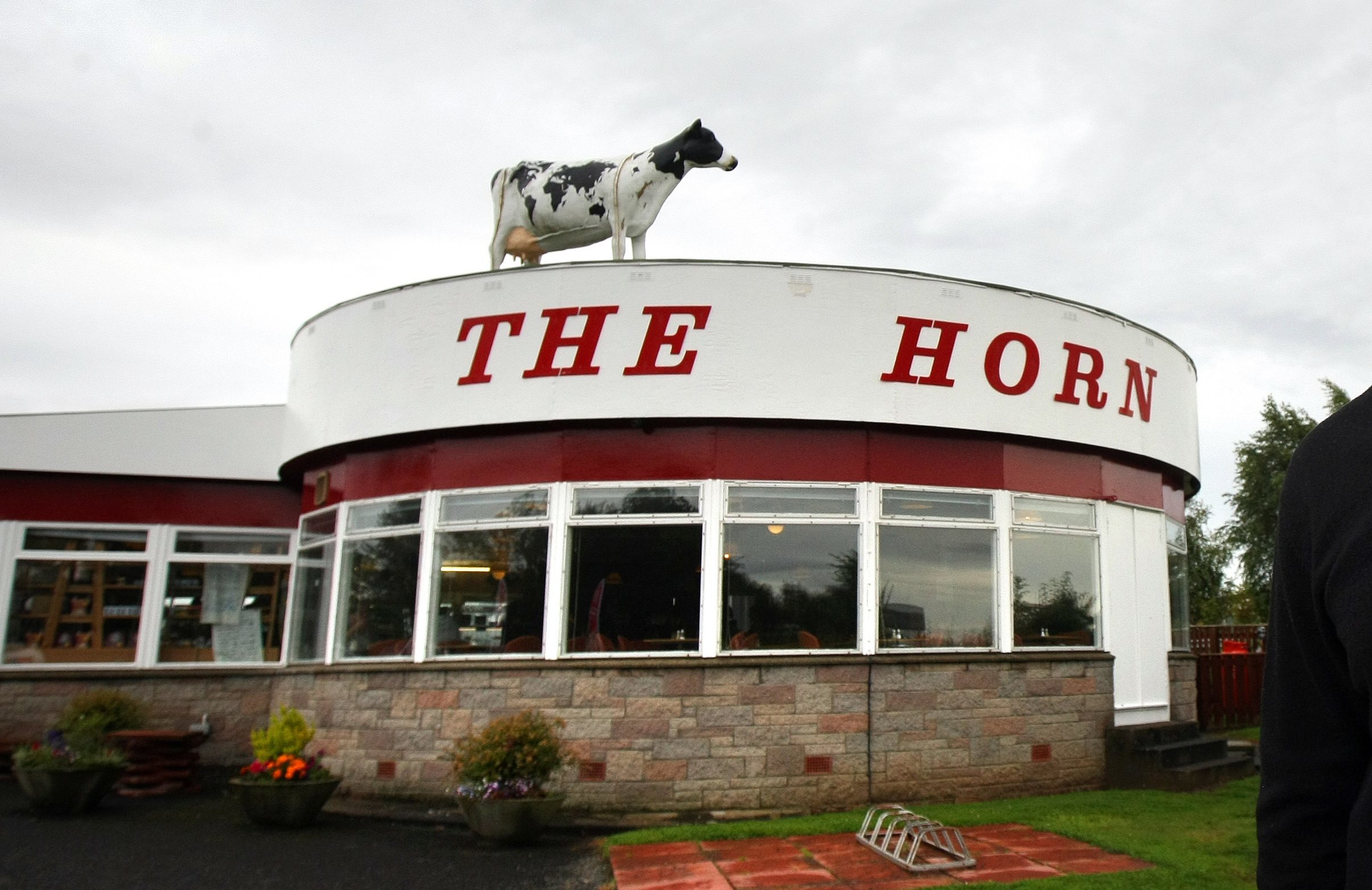 The existing Horn cafe.